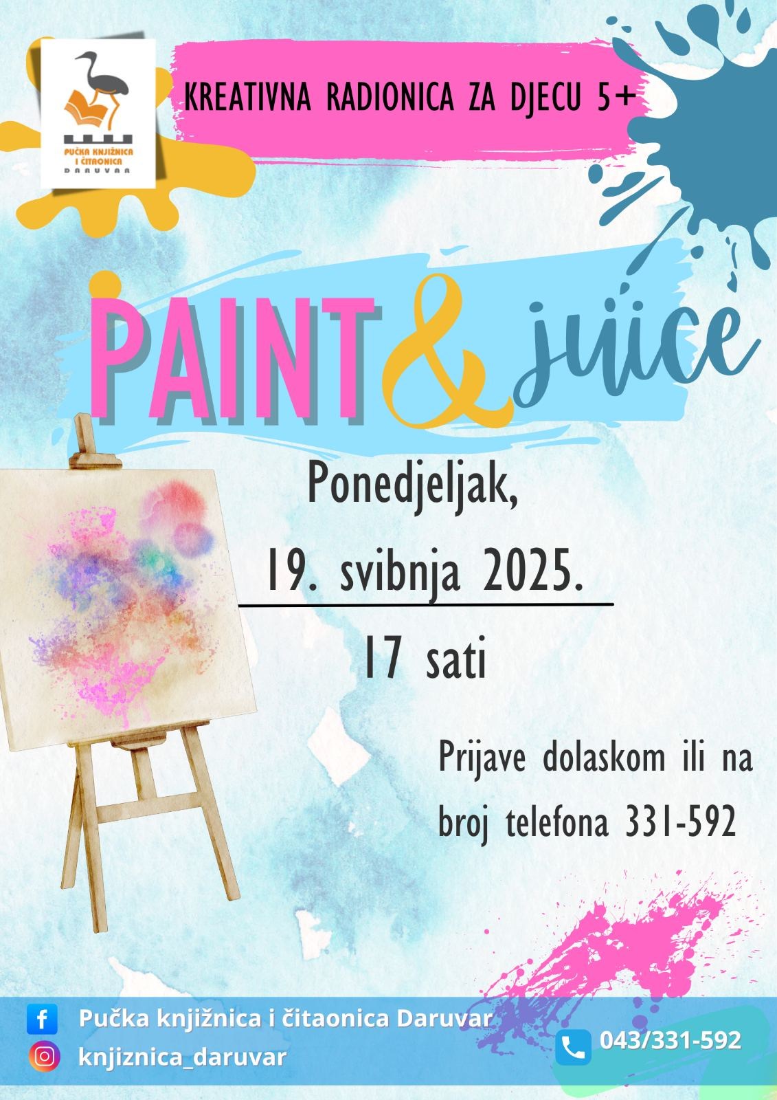 Radionica Paint & juice